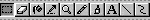 An old school Windows Paint toolbar